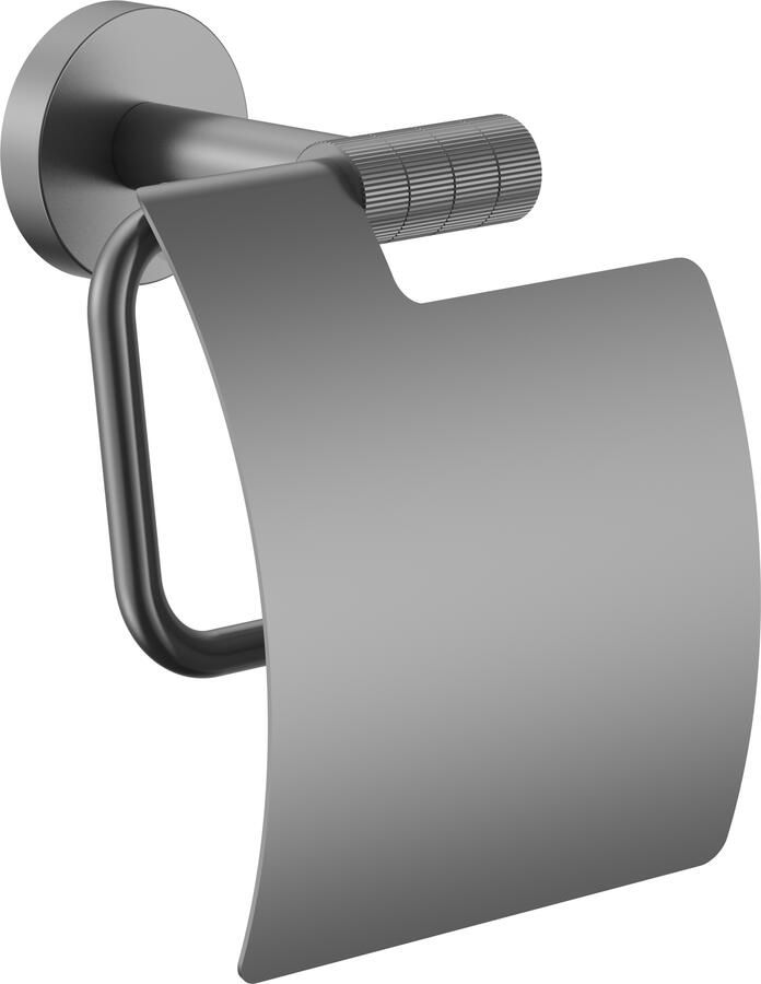 Boss & Wessing Toiletrolhouder BWS Sensa Met Klep Gunmetal PVD