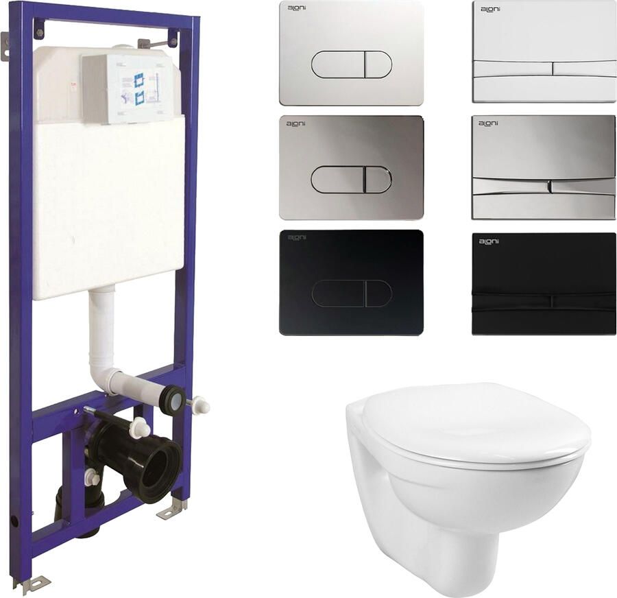 Boss & Wessing Toiletset Budget 01 B&W Basic Met B&W Drukplaat