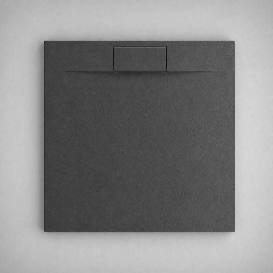 Boss & Wessing Tray SMC Douchebak 100x100 cm Zwart
