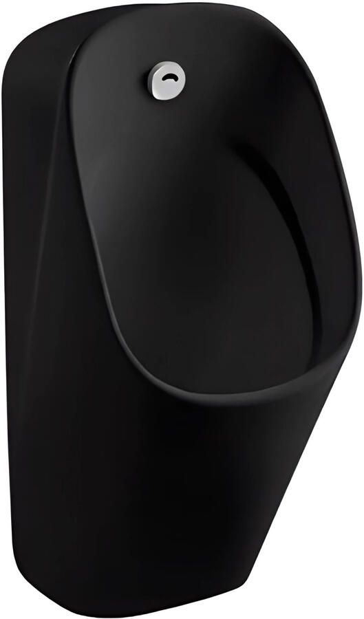 Boss & Wessing Urinoir BWS Viora Met Sensor 30x69x33.5 cm Mat Zwart