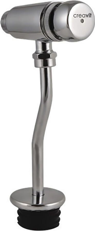 Creavit Urinoir Drukspoeler Messing Glans Chroom