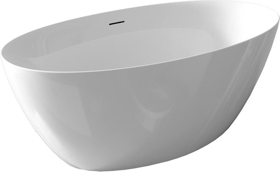 Boss & Wessing Vrijstaand Ligbad BWS by Riho Noma 170x82 cm Glans Wit