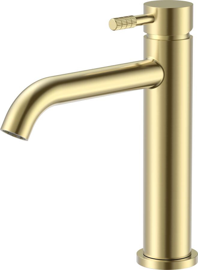 Boss & Wessing Wastafelmengkraan BWS Sensa Cold Start Geborsteld Goud PVD