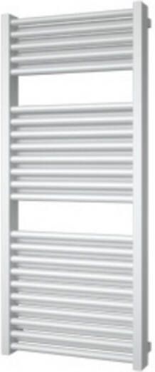 Boss & Wessing Designradiator BWS Ifona 123x50 cm 802 Watt Met Zijaansluiting Mat Wit