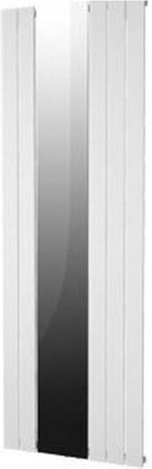 Plieger Cavallino Specchio designradiator verticaal met spiegel middenaansluiting 1800x602mm 773W donkergrijs structuur 7253467