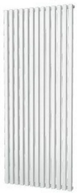 Boss & Wessing Designradiator Plieger Siena Enkele Variant 1422 Watt Middenaansluiting 180x60 6 cm Wit
