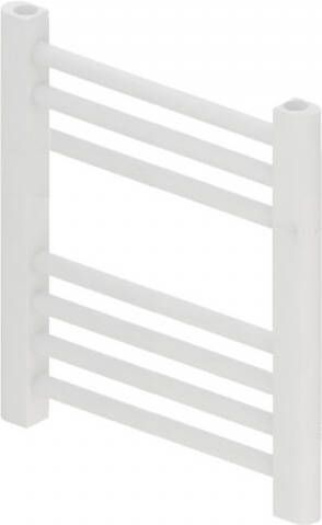 Boss & Wessing Designradiator BWS Vertico Multirail 36x40 cm Wit Zij-Onderaansluiting