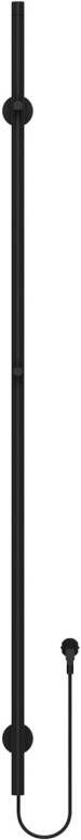 Boss & Wessing Elektrische Staafhanddoekradiator BWS Roku 60 Watt 150 cm Mat Zwart