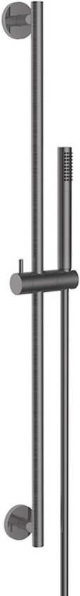 Boss & Wessing Glijstangset BWS Moran Met Staafhanddouche 1 Stand 150 cm Gunmetal