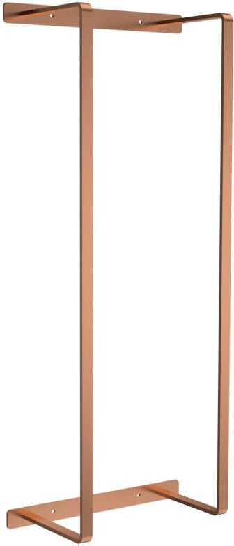 Boss & Wessing Handdoekrek BWS Jack Verticaal 67x28x14 cm Geborsteld Koper
