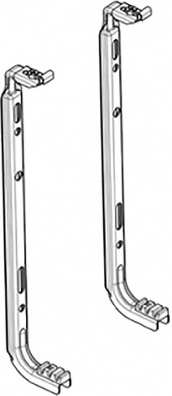 Boss & Wessing J-Console Radiator BWS Aaron Voor Standaard Radiator H400 2 st.