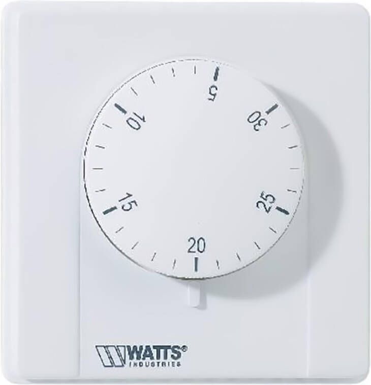 Boss & Wessing Kamerthermostaat BWS Aaron TI-N Wit