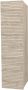 Ideavit Opbouwwastafel Solidthin 40x40x12.5 cm Solid Surface Grijs Beige - Thumbnail 1