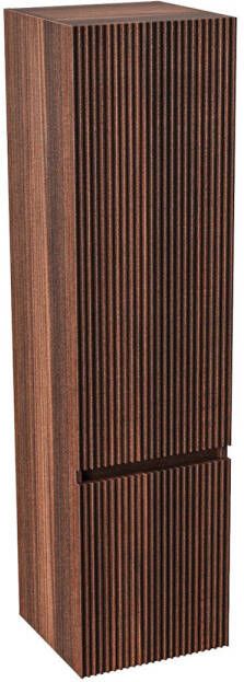 Boss & Wessing Kolomkast BWS Ember Greeploos 2 Deuren 35x135x35 cm Wenge