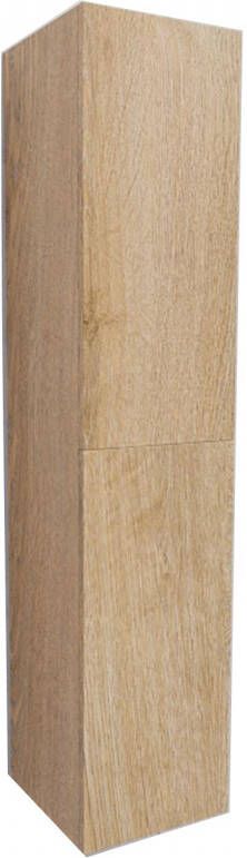Boss & Wessing Kolomkast AQS Warschau 160x35x35 cm MDF Omkeerbaar Wood Washed Oak