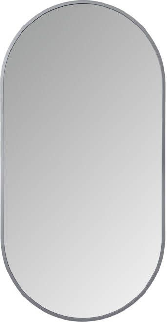 Boss & Wessing LED-Spiegel Ovaal BWS Colorato Met Verwarming 100x50 cm Gunmetal