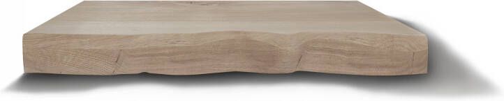 Boss & wessing Onderblad BWS Eiken Massief Hout Zonder Boomschors 80 cm Olie Wit