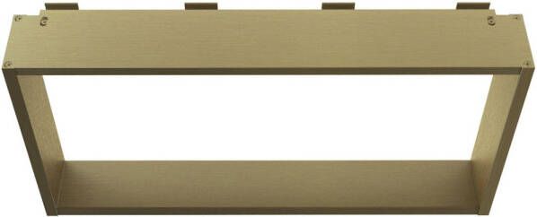Boss & Wessing Opbouwnis BWS Colorato Doucherek voor Douchewand 30x60cm Geborsteld Goud
