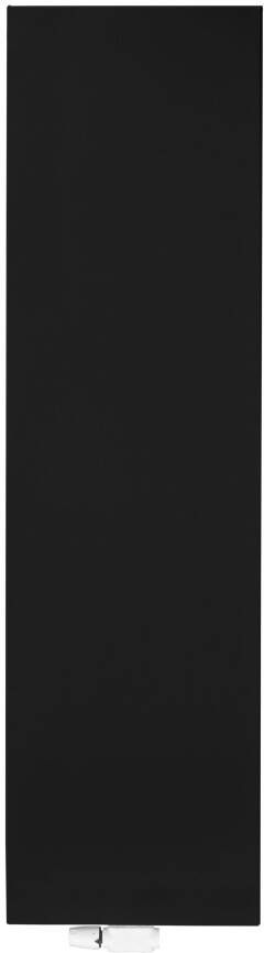 Boss & Wessing Radiator BWS Flat 200x50 cm 1374W Verticaal Type 20 Mat Zwart (Midden Aansluiting)