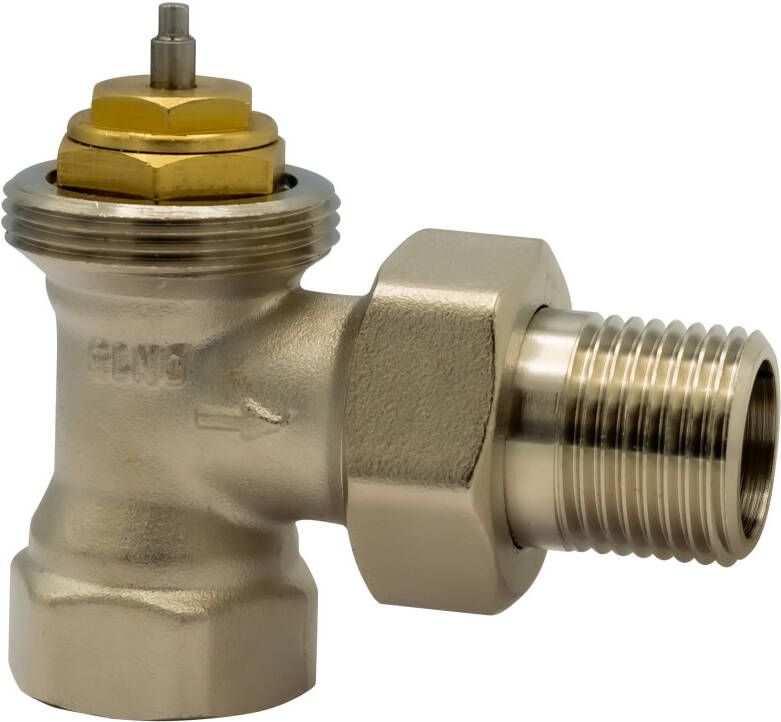 Boss & Wessing Radiatorkraan Haaks BWS Jackson 1 2MV