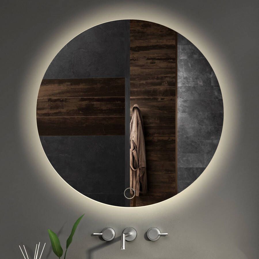 Boss & Wessing BWS Badkamerspiegel | Spark | Rond | Met LED verlichting (Alle maten)