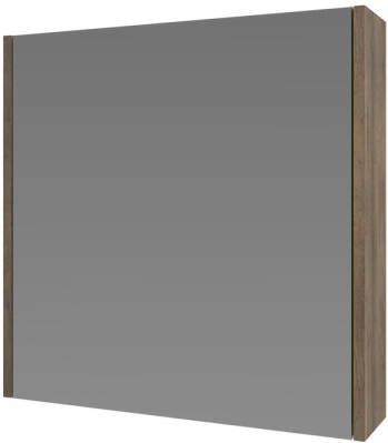 Boss & Wessing Spiegelkast BWS Salt 1 Deur 60x60 cm Incl. Planchetten Scotch Oak