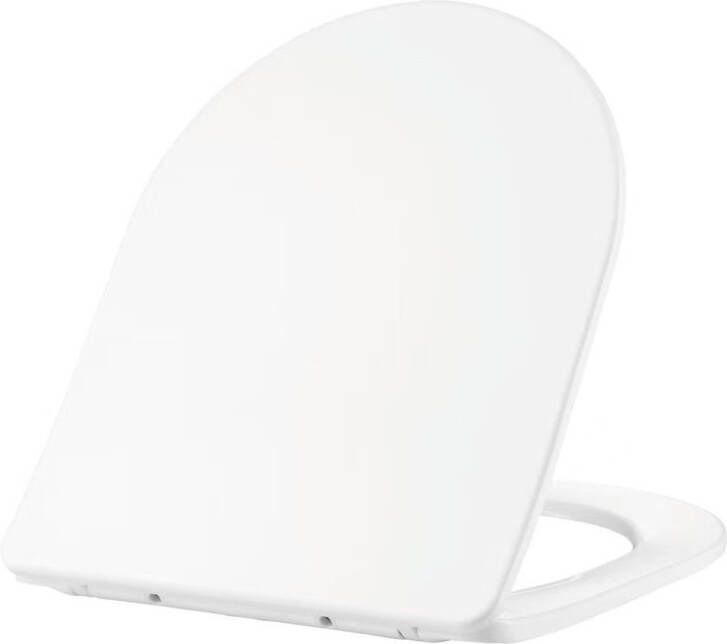 Boss & Wessing Toiletzitting BWS Ruby Softclose en Quickrelease Mat Wit