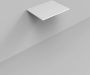 Arcqua Marble wastafelblad 60.5x46cm cast marble mat wit TOP116223 - Thumbnail 1