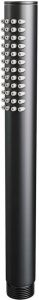 Brauer Black Carving Staande Badkraan handdouche staaf 1 stand 2 carving knoppen PVD mat zwart 5-S-084-1