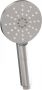 Brauer Badkraan Vrijstaand Brushed Carving Set 02 Mengkraan Rond Geborsteld RVS PVD 1 Greeps met Handdouche 3 Standen - Thumbnail 1