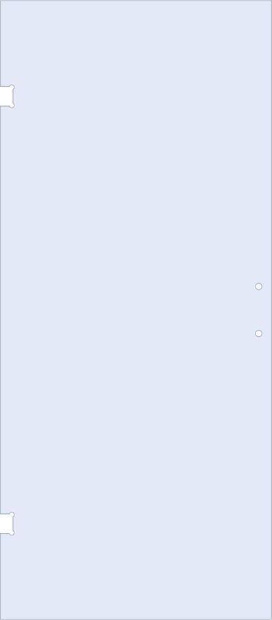 Sanitop Douchedeur Just Creating | Profielloos | 100 cm | Omkeerbaar Helder Glas | Nisdeur