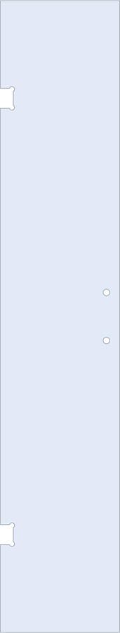 Brauer Deur 50 helder glas geschikt voor tweepuntsgreep