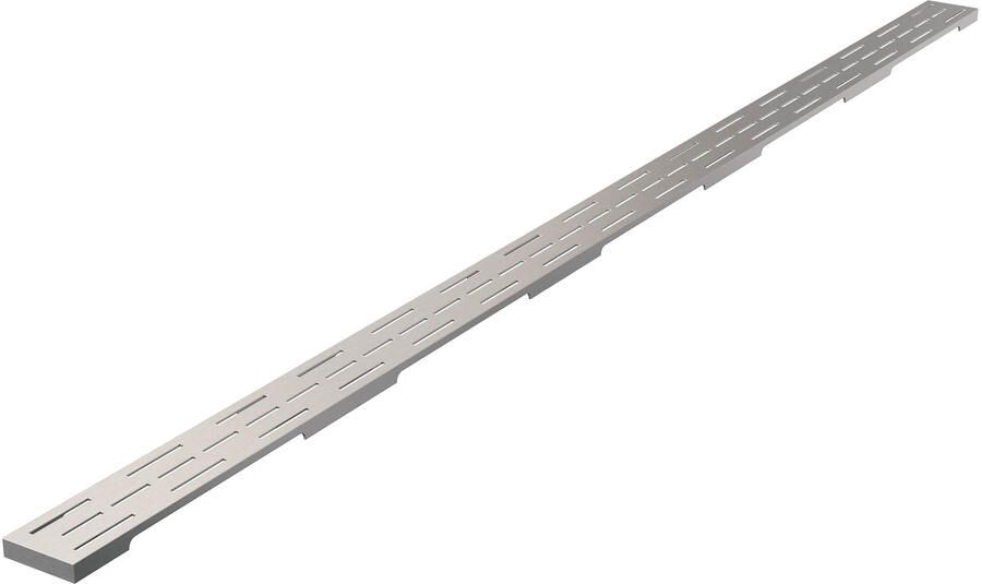 Brauer Douchegootrooster StanGrid RVS Standaard tbv Douchegoot STD W PS 160x7 cm