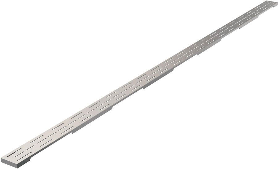 Brauer Douchegootrooster StanGrid RVS Standaard tbv Douchegoot STD W PS 200x7 cm