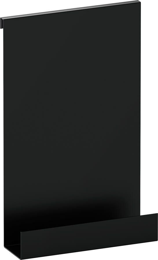 Brauer Doucherek Black Edition Hangend met Glasklem Mat Zwart