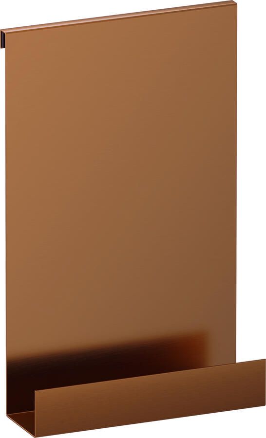 Brauer Doucherek Copper Edition Hangend met Glasklem Koper Geborsteld PVD
