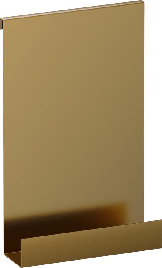 Brauer Doucherek Gold Edition Hangend met Glasklem Goud Geborsteld PVD