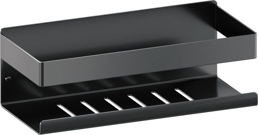 Brauer Doucherek Gunmetal Edition 23 Cm Gunmetal Geborsteld PVD