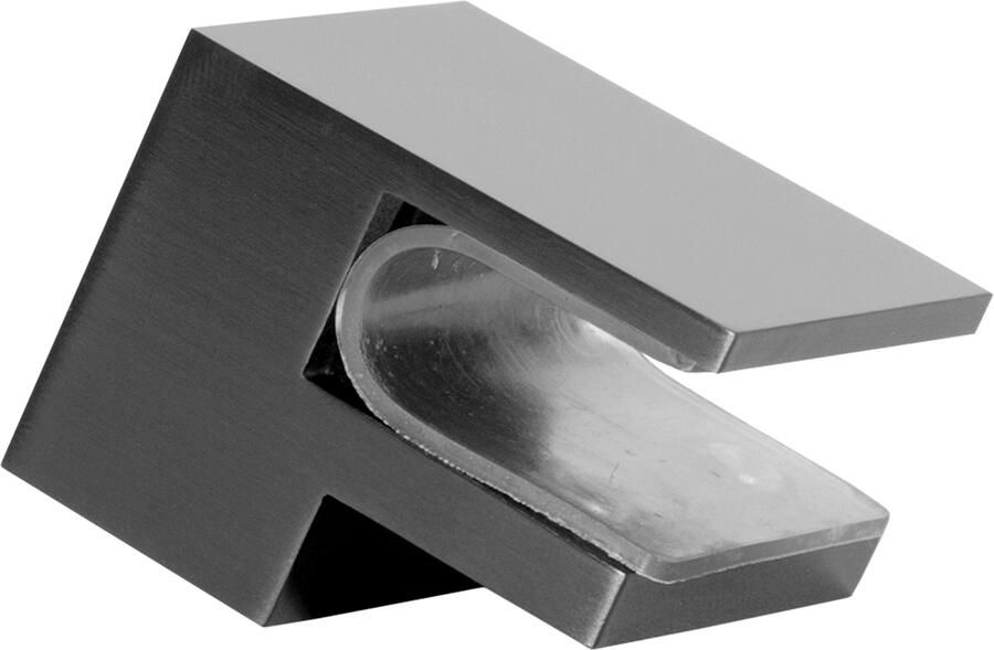 Sanitop Glasdeel Just Creating t.b.v. Stabilisatiestang Gunmetal