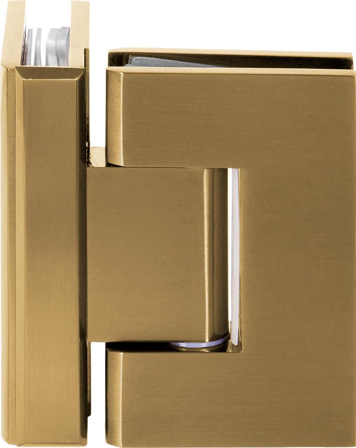 Sanitop Glasscharnier Just Creating 90 Graden 2 Stuks t.b.v. W2 Goud