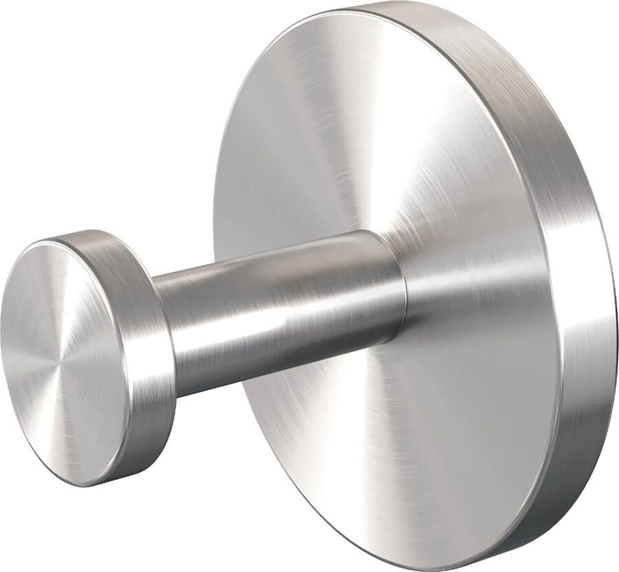 Brauer Handdoekhaak Brushed Wandmontage met PVD coating Geborsteld RVS