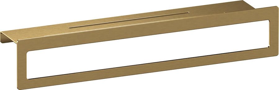 Brauer Gold Edition handdoekrek met planchet goud geborsteld PVD