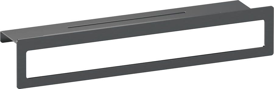 Brauer Handoekrek Gunmetal Edition Met Planchet Gunmetal Geborsteld PVD