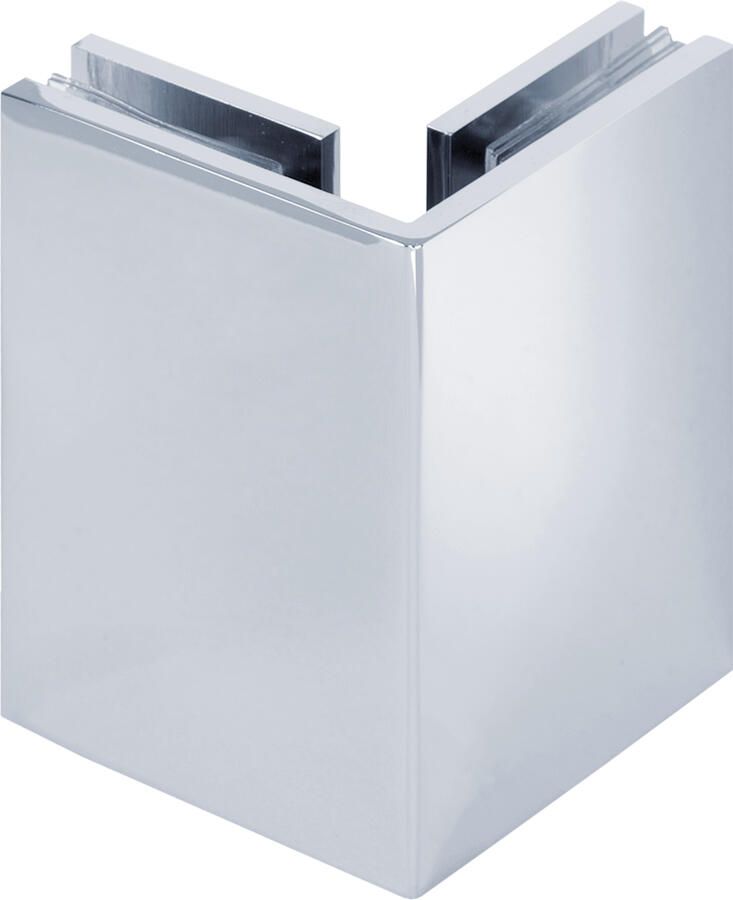 Brauer Hoekbevestiging 2 stuks chroom