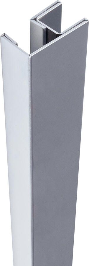 Brauer Hoekprofiel chroom