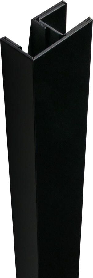 Brauer Hoekprofiel mat zwart
