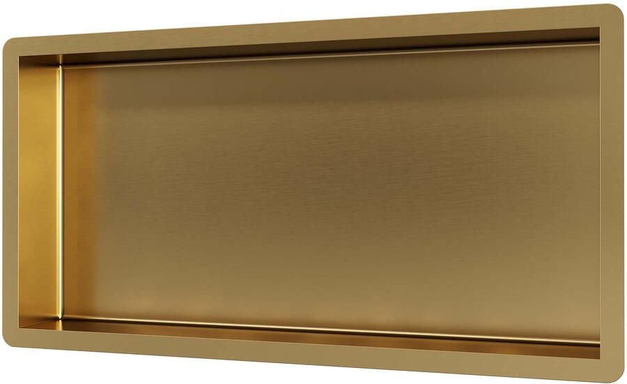 Brauer Gold Edition Inbouwnis 60x30cm PVD geborsteld goud 5-GG-146