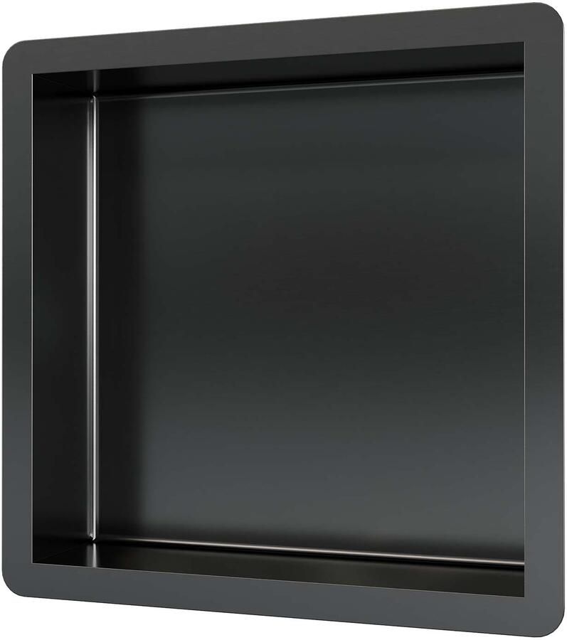 Brauer Gunmetal Edition Inbouwnis 30x30cm PVD geborsteld gunmetal 5-GM-145