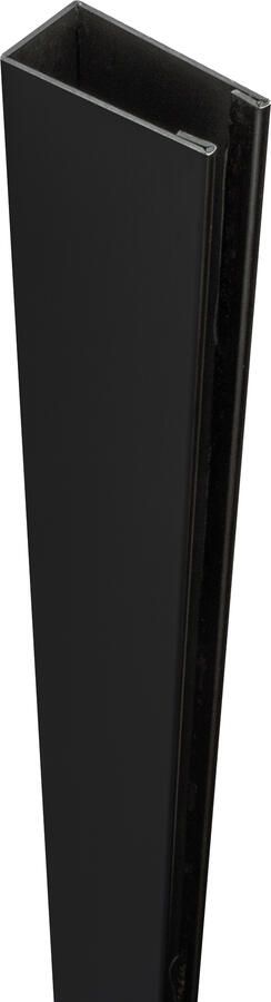 Brauer Muurprofiel mat zwart