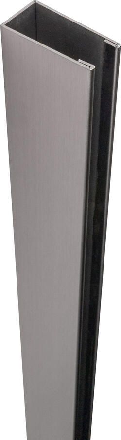 Brauer Muurprofiel PVD RVS-kleurig geborsteld